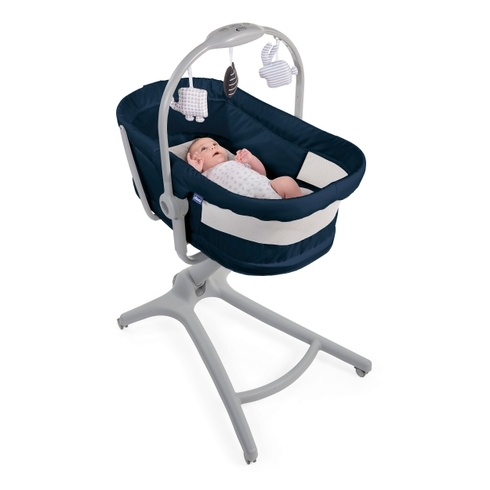 Chicco baby hug 4 in 1 air india ink highchair blue