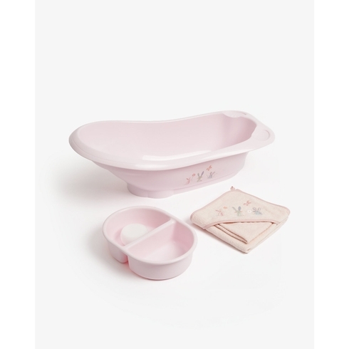 Mothercare Flutterby Bath Set Pink 