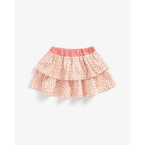 Girls Skirt Polka Dot-Pink