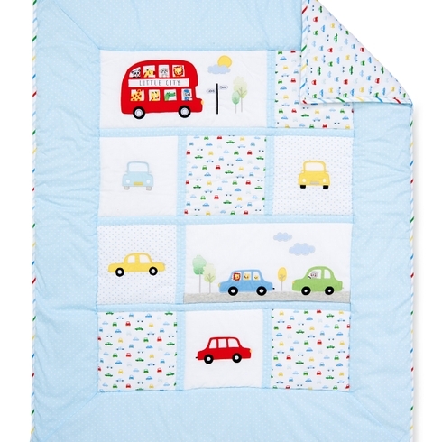 Mothercare On The Road Quilt Blue