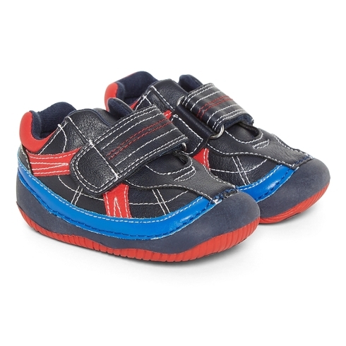 Boys Crawler Trainers - Navy
