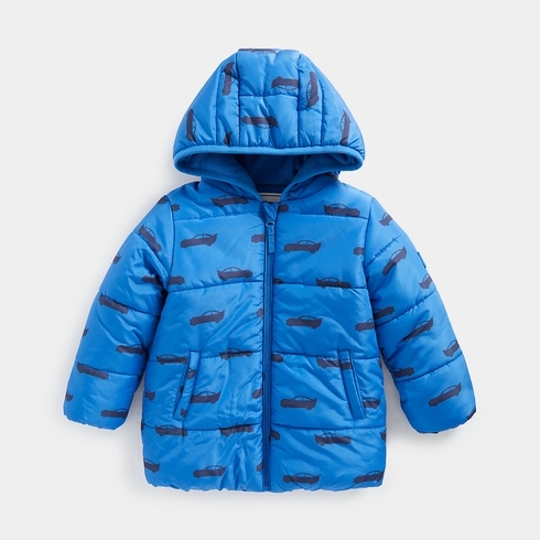 Mothercare Boys Padded Jacket -Blue