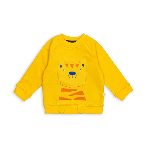 H by Hamleys Boys Full Sleeves sweatshirts -Pack of 1-Yellow