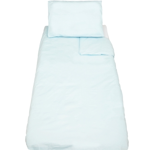 Mothercare cot bed duvet & pillowcase set blue