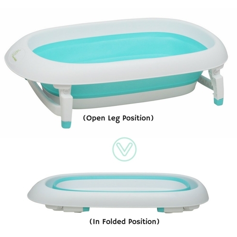 R For Rabbit Bubble Double Elite Baby Bath Tub Green