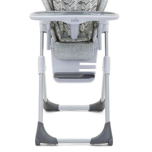 Joie abstract arrows mimzy 2 in 1 baby high chair grey & white