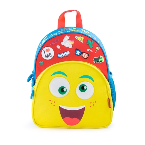 Rabitat mad eye smash kids school bag yellow