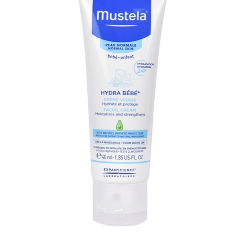 Mustela hydra facial cream white 40ml 