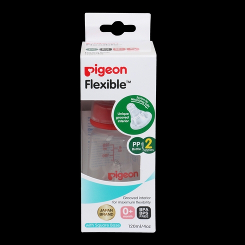 Pigeon peristaltic feeding bottle red