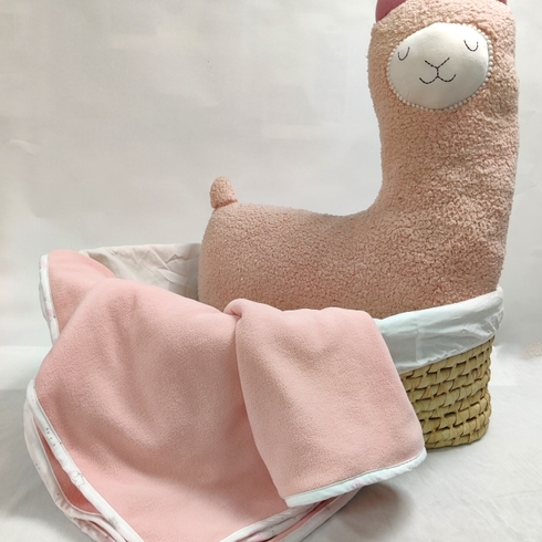 Shooting Star Fleece Baby Blanket Orchid Pink
