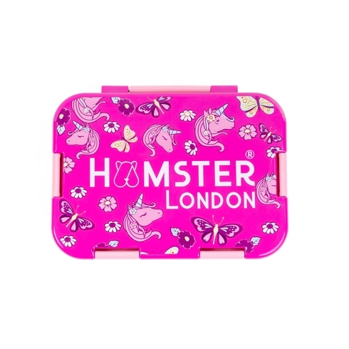 Hamster London Happy Bento Box Unicorn & Butterfly Multicolor