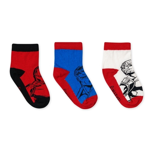 H by Hamleys Boys character socks pack of 3- multicolour