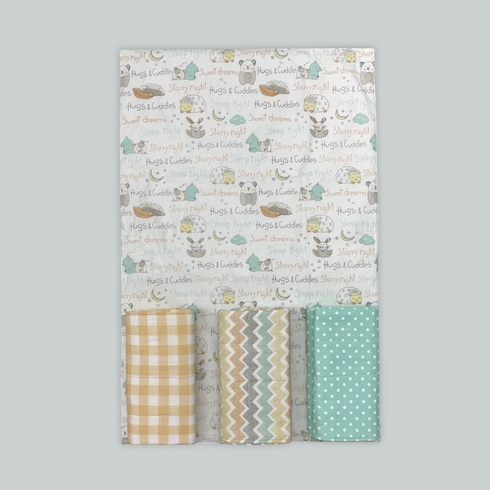 Abracadabra sleepy friends changing mat set multicolor