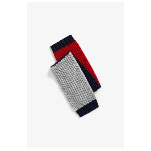 Boys Cable Knit Scarf Striped - Multicolor