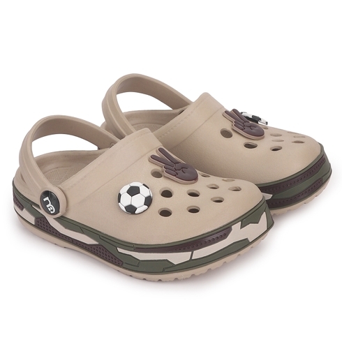 Unisex Clogs-Brown