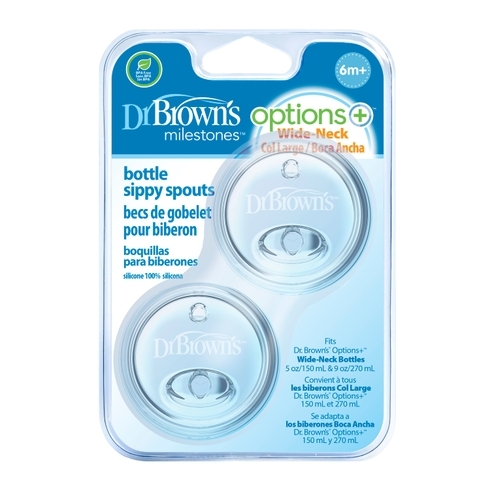Dr. Brown's Wide Neck Sippy Spout Pack of 2