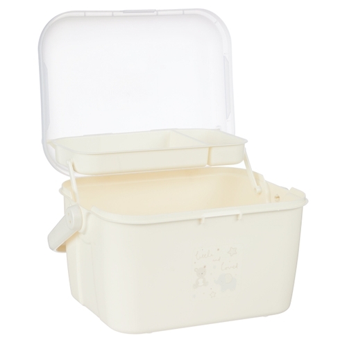 Mothercare little & loved bath box off white