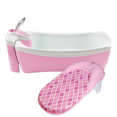 Summer infant lil luxuries refresh bath tub pink