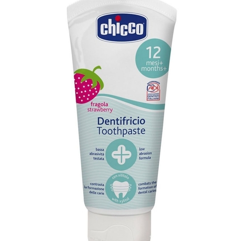 Chicco strawberry toothpaste for kids pink 50ml