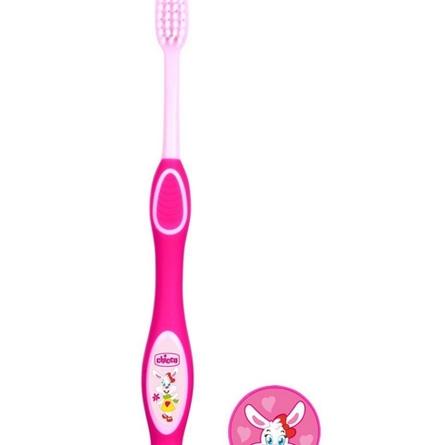Chicco baby toothbrush pink