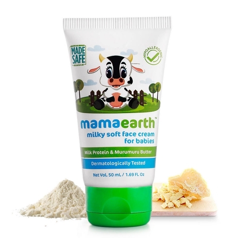 Mamaearth milky soft baby face cream 60g