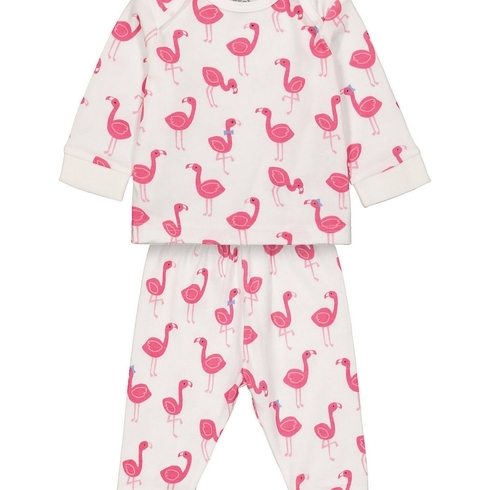 Girls Full sleeve Pyjama set- Multicolored
