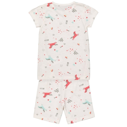 Girls Shortie set- Multicolored