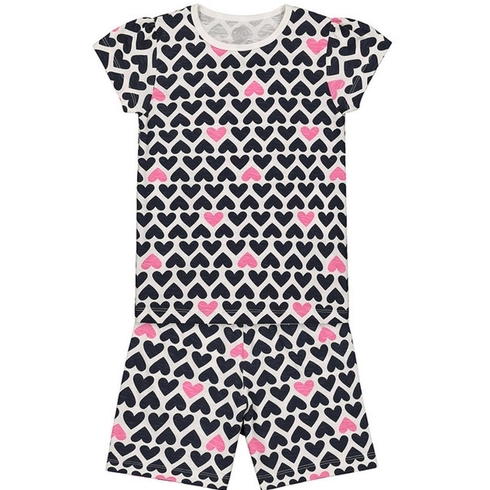 Girls Shortie set- Multicolored