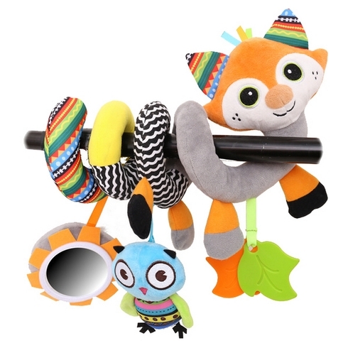 Biba toys woodland friends activity spiral toys multicolor