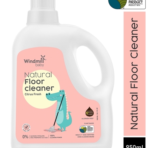 Windmill baby natural floor cleaner pink 950ml