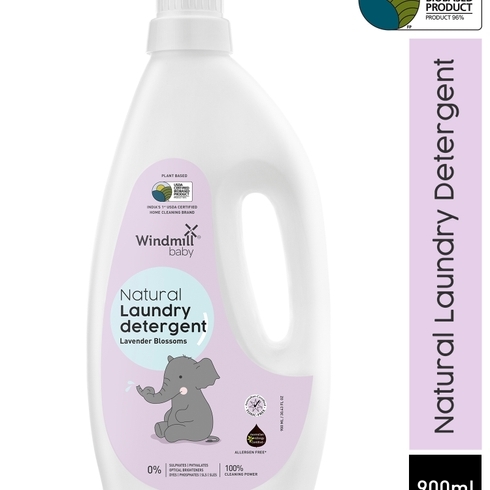 Windmill baby natural plant based laundry detergent lavender 900ml