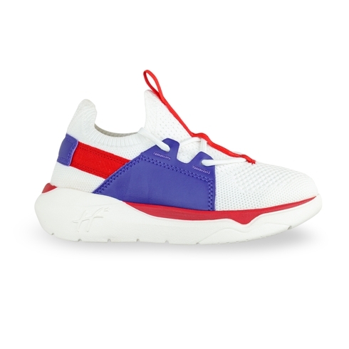 H by hamleys boys sneakers- white/navy pack of 1
