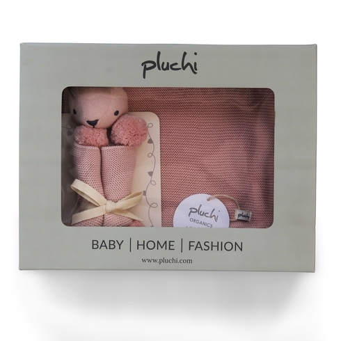 Pluchi Rabbit Gift Bundle Pink Pearl Pack of 2