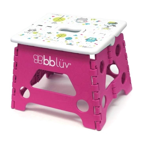 Bblüv stëp foldable step stool pink