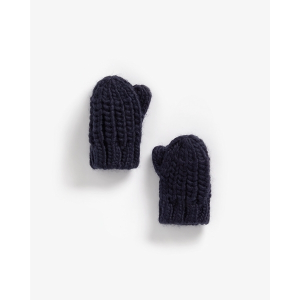 Buy Boys Gloves Cable Knit - Navy Online at Best Price | Mothercare India