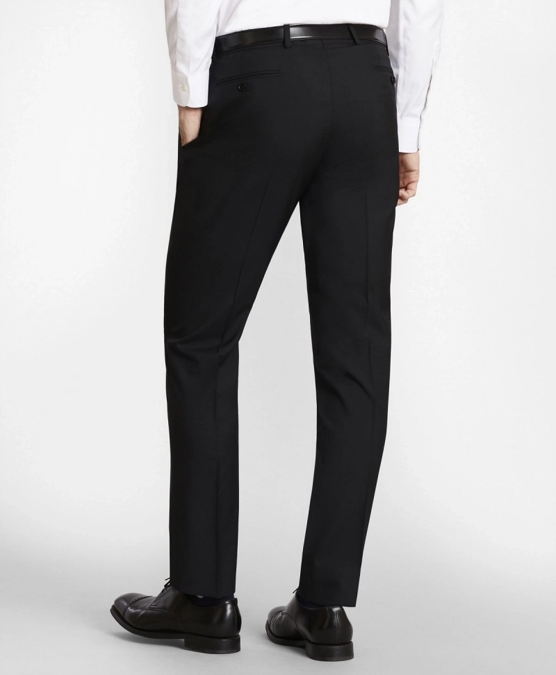 Regular Fit Pure Wool Suit Trousers