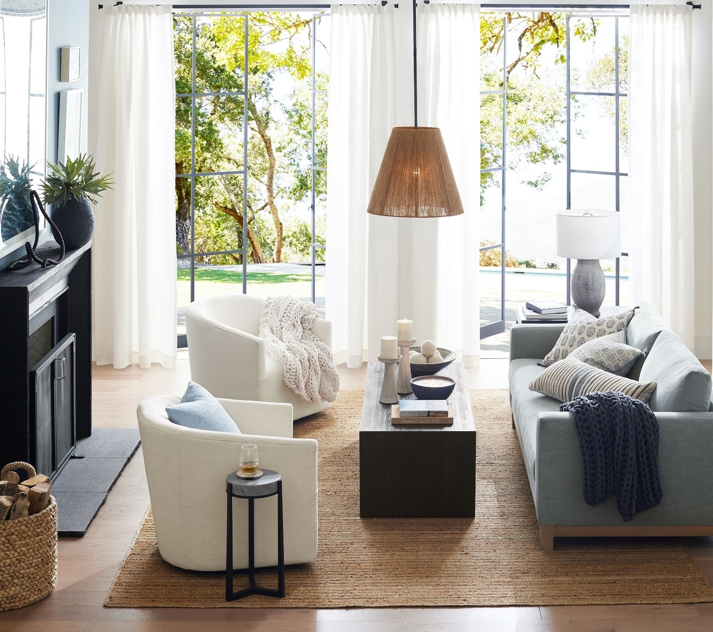 Jacquard Cotton Tassel Pillow