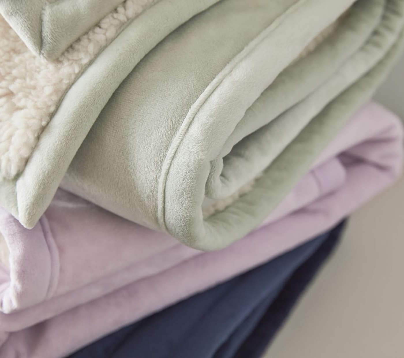 Sherpa Baby BlanketGray