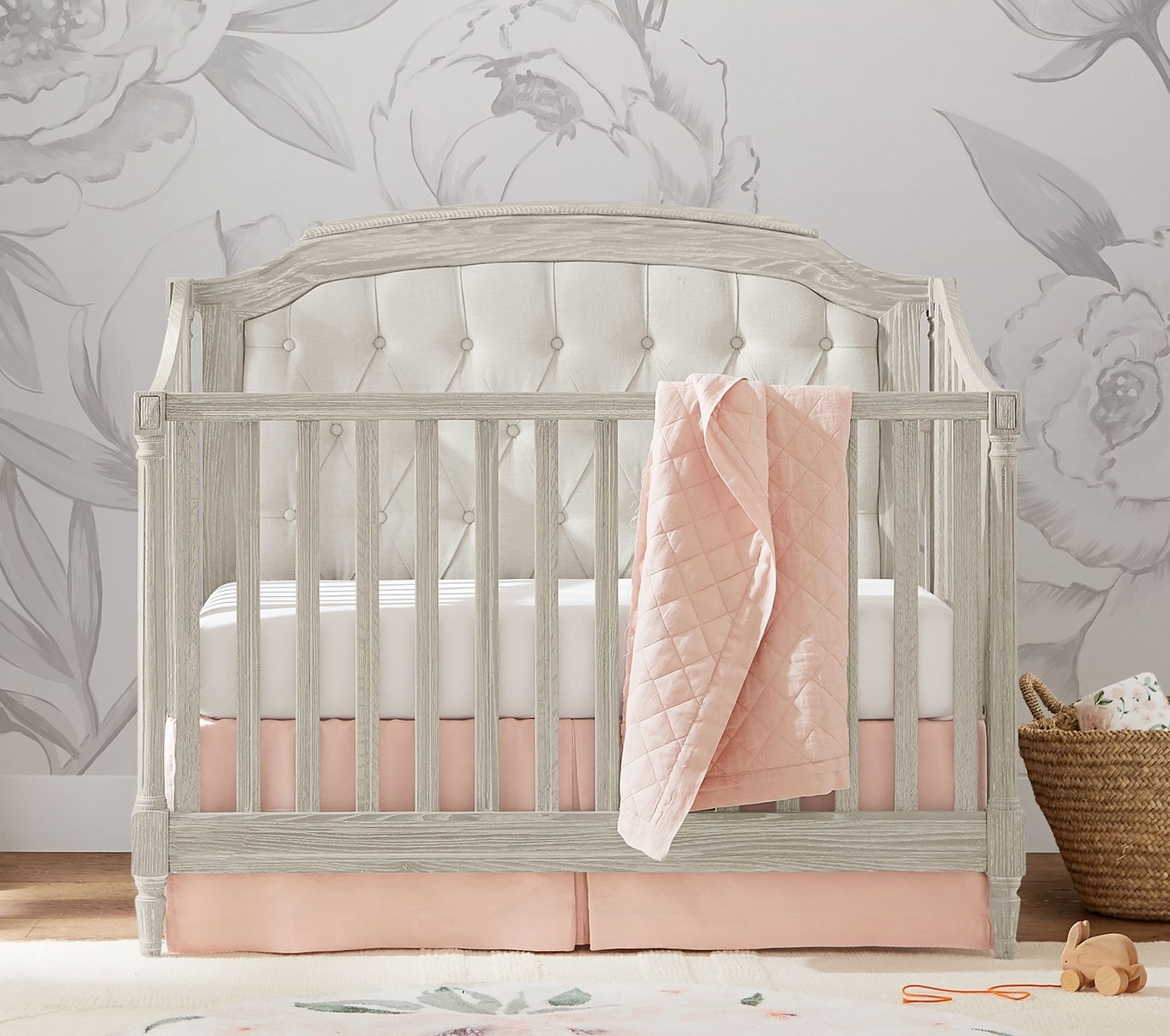 Blythe 3In1 Upholstered Convertible Crib
