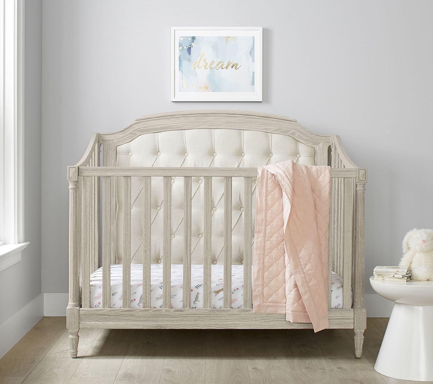 Blythe 3In1 Upholstered Convertible Crib