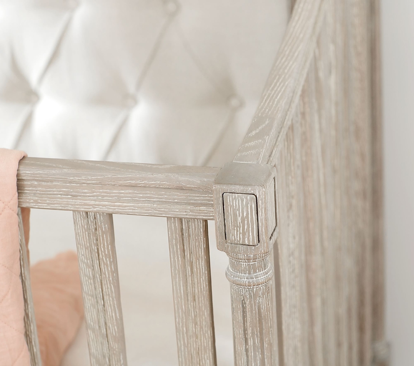 Blythe 3In1 Upholstered Convertible Crib