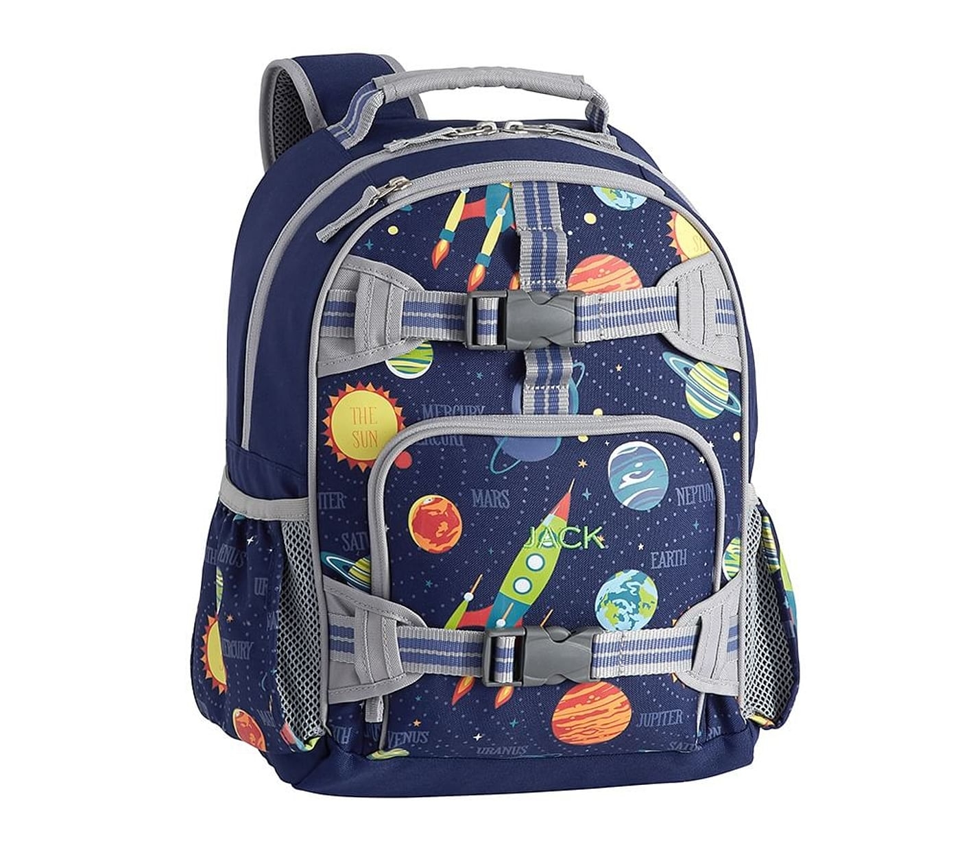 Mackenzie Navy Solar System Recycled Backpack