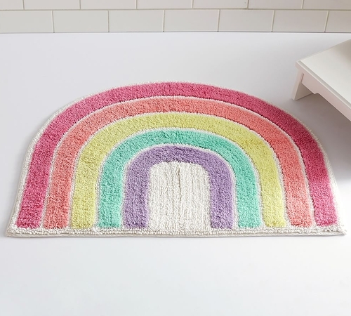 Rainbow Shaped Bath Mat