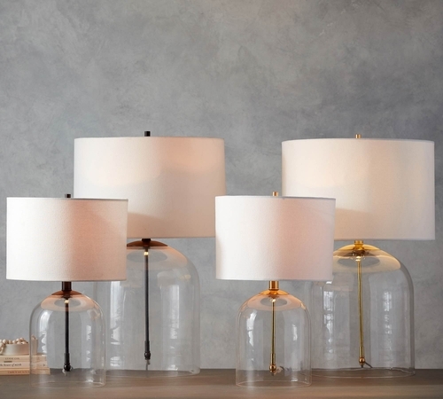 Aria Glass Dome Table Lamp