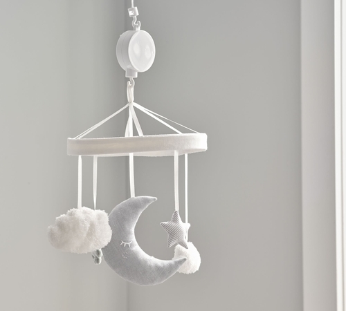 Skye Moon & Stars Musical Crib Mobile