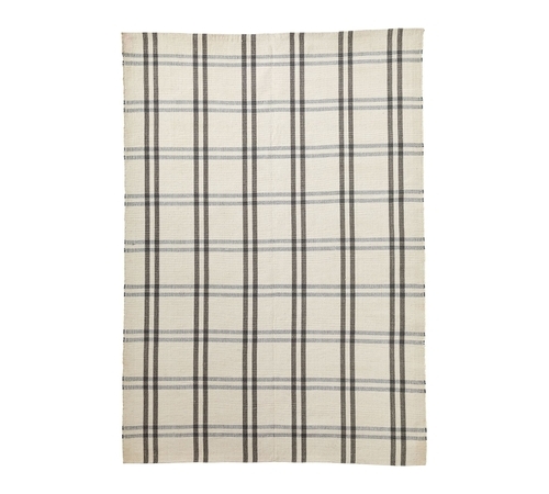 Plaid Woven Rug