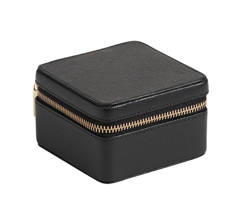 Quinn Leather Travel Jewelry Case - Foil Debossed