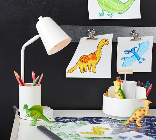 Task Lamp with Storage