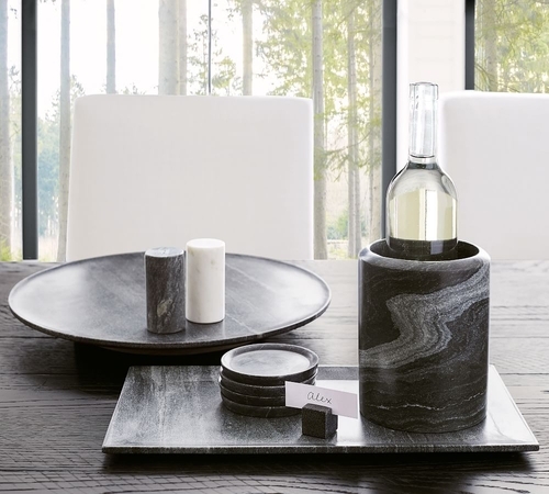 Black Marble Wine Cooler