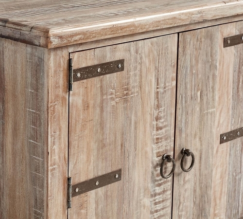 Kaplan 72Inches Reclaimed Wood Media Console
